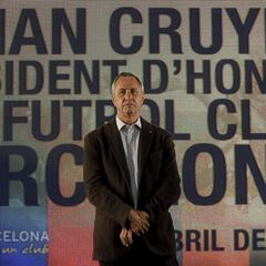 Suspendido el partido homenaje a Johan Cruyff