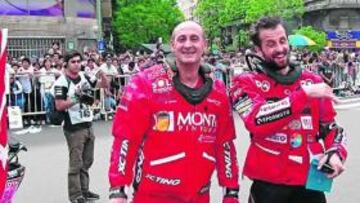 Rafa Ciscar y el turco Kutlu Torunlar.