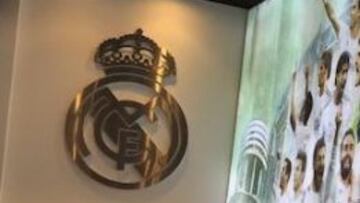La cruz del escudo del Madrid se mantuvo intacta en Dubai