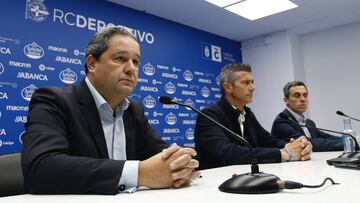 Jos&eacute; Luis Mart&iacute;, presentado como nuevo entrenador del Deportivo de la Coru&ntilde;a.
