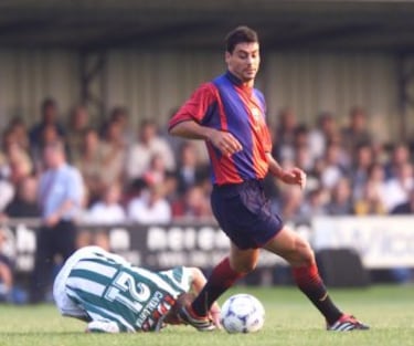 Barcelona (1999-2004) - Espanyol (2004-2005).