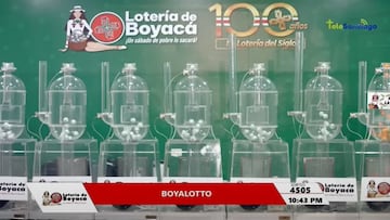 Lotería de Boyacá en Colombia