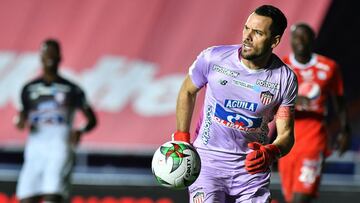 El portero uruguayo llegó al Junior en enero de 2011.