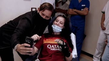 El vídeo del año en Italia: Totti conoce a la futbolista del Lazio que despertó de un coma de 270 días por un mensaje suyo