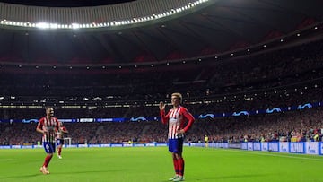 Griezmann con Atl&eacute;tico de Madrid