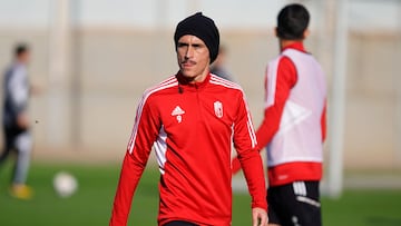 José Callejón en un entrenamiento.