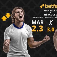 Marbella FC vs. Hércules CF: horario, TV, pronósticos, estadísticas y clasificación