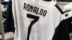 Camiseta de Ronaldo.