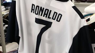 Camiseta de Ronaldo.