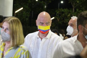 Las mejores imágenes de la ceremonia inaugural de la nueva sede deportiva de la Federación Colombiana de Fútbol en Barranquilla.