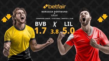 Borussia Dortmund vs. LOSC Lille: horario, dónde ver, pronósticos y cuadro