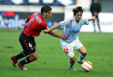 El nacido en Arguineguín nunca será olvidado en el estadio de Balaídos. David salió cedido procedente del Valencia a un recién ascendido Celta en 2005. Allí, un joven mago comenzaba a mostrar sus trucos, dejando boquiabiertos a todos los espectadores de su fútbol. Los de Vigo completaron una de las mejores temporadas logradas por un recién ascendido, ya que quedaron en sexto lugar, lo que les permitió jugar la Copa de la UEFA. Tras finalizar el año, Silva volvió a su club de formación, provocando un vacío inllenable en el corazón de los celtistas.