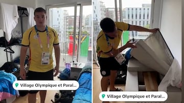 Un atleta francés ‘destapa’ la situación de las camas en la villa olímpica: impacta