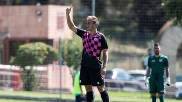 Jesús Olmo volvió a jugar más de un año después