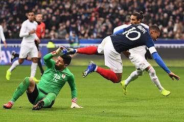 Lesión de Kylyan Mbappé.