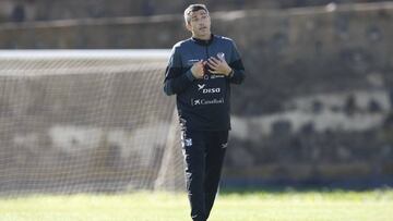 Pep Martí durante un entrenamiento con el Tenerife.