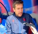 Aitor Fernández: "El club está trabajando para que el domingo no me tenga que presentar"