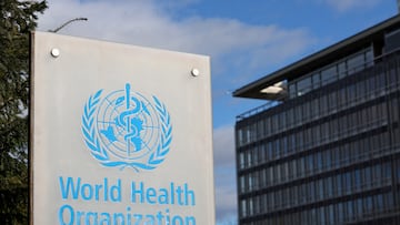 FILE PHOTO: A view shows The World Health Organization (WHO) headquarters in Geneva, Switzerland, January 28, 2025. REUTERS/Denis Balibouse/File Photo