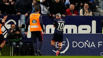 Málaga CF-RC Deportivo.
Liga Hypermotion.
Primer gol deportivo.