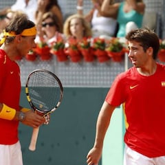 Nadal, con Marc López, vuelve al dobles tres años después