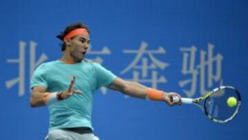 Nadal regresa como un tiro y arrolla a Gasquet en Pekín