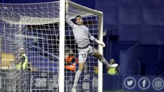 Dani Martín, el portero de Mareo que está salvando al Málaga