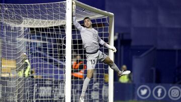 Dani Martín, el portero de Mareo que está salvando al Málaga