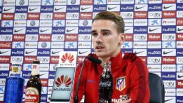Griezmann, en rueda de prensa