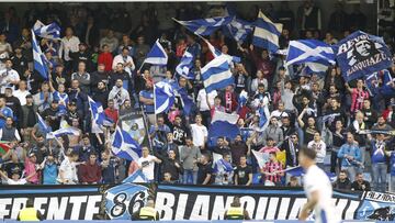 Aficionados del Tenerife.