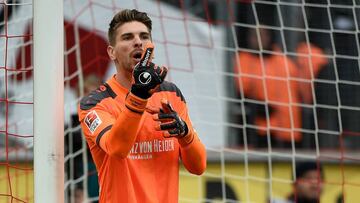 El guardameta alemán del Hannover, Ron-Robert Zieler.