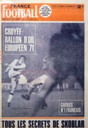 France Football: todas las portadas sobre el Bal車n de Oro desde 1956