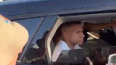 Mbappé frenzy: Real Madrid fans mob car outside training facility