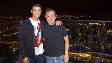 Cristiano Ronaldo felicita a Peter Lim por su generosa donación