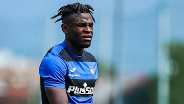 Gasperini duda sobre futuro de Duván Zapata: "Creo que se queda"