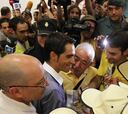 Multitudinario recibimiento a Contador