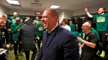 El entrenador nacido en Venezuela llega a la final en su primer año en MLS. Pero desde que es técnico profesional en 2013, cada año juega una final o es campeón.