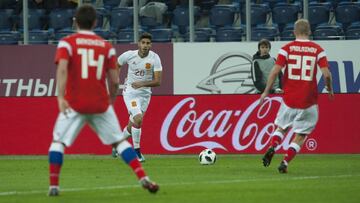 14/11/17 PARTIDO AMISTOSO
RUSIA - SELECCION ESPAÑOLA ESPAÑA
GOL 0-1 JORDI ALBA PASE ASENSIO