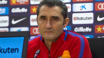 Valverde: "La Copa nos emociona; el Barça quiere ganarlo todo"