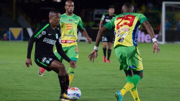 Resumen Atlético Huila - Atlético Nacional, partido de ida de las semifinales de la Liga Águila-I 2018, que se jugará en el estadio El Campín a las 7:45 p.m.
