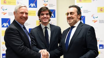De izquierda a derecha: Rignault, González Castaño y Carballeda.
