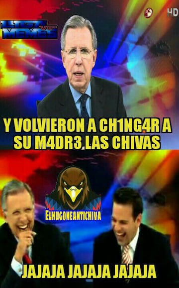 Los 45 mejores memes de la derrota de Chivas frente a Tigres