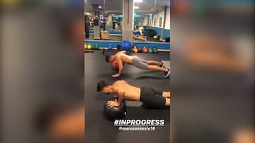 El duro entrenamiento del insaciable Asensio para llegar con todo ante el City
