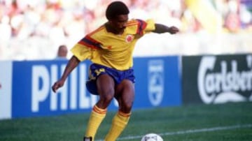 Colombia: Arnoldo Iguarán con 10 goles en los torneos de 1979, 1983, 1987, 1989 y 1991.
