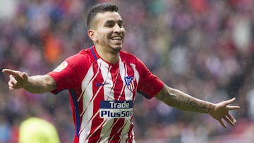 Correa celebra su gol en el Atl&eacute;tico-Getafe.