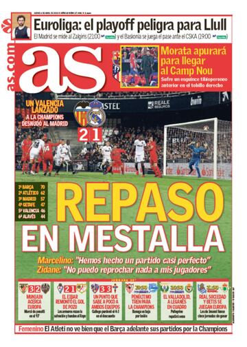 Las portadas de AS de abril