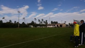 El equipo bogotano se entrena en Florida y ya piensa en el local, Strikers. 