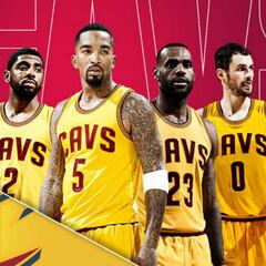 Cavaliers: el primer quinteto de 100M de la historia de la NBA