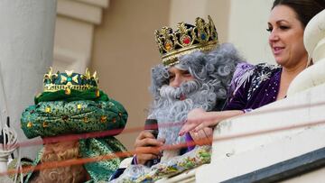 Alejandro Sanz es el Rey Mago Melchor en la cabalgata de Cádiz