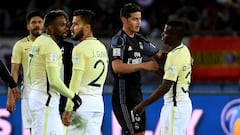 James contra el América: 20 minutos con pase gol incluido