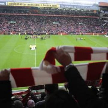 NUEVA OPORTUNIDAD. El Sporting contará con el apoyo incondicional de la afición de su campo.